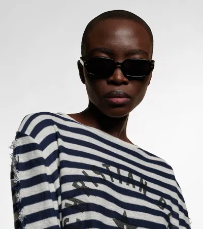 Dior Pacific S3i 52mm Rectangular Sunglasses