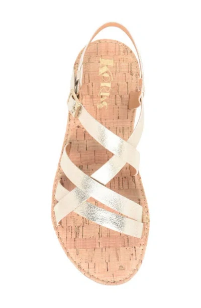 Korks Jerrick Sandal In Gold