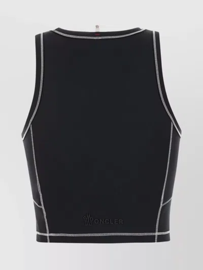 Moncler Grenoble Black Polyamide Elastane Top