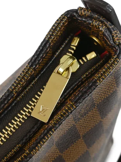 Pre-owned Louis Vuitton 2006 Looping Mm Handbag In Brown