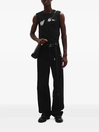 Ann Demeulemeester Smokey Eyes Vest In Multicolor