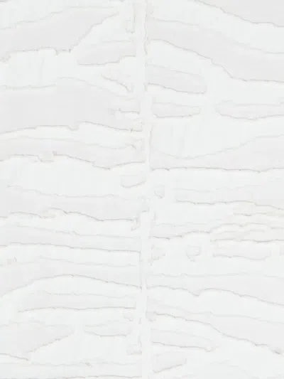 Roberto Cavalli T-shirt With Textured Zebra Pattern
