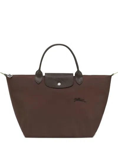 Longchamp Medium Le Pliage Tote Bag In Brown