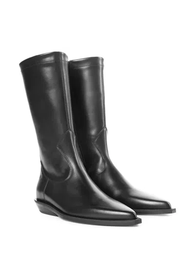Ann Demeulemeester Jani Cowboy Boots In Black