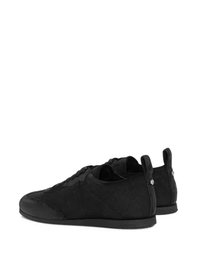 Ann Demeulemeester Suede Finish Sneakers Rubber Sole
