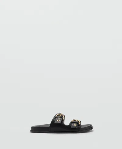 Mango Women's Buckle Strap Sandals