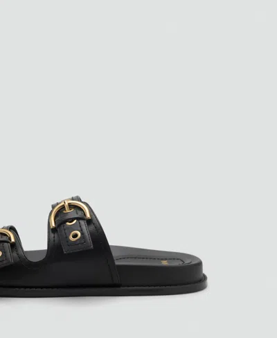 Mango Women's Buckle Strap Sandals