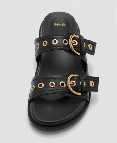 Mango Women's Buckle Strap Sandals