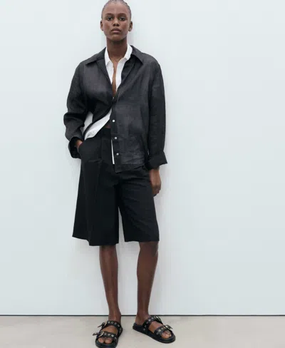 Mango Women's Buckle Strap Sandals