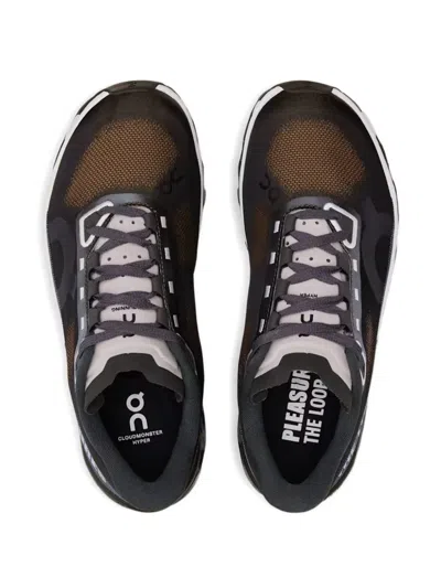 On X Pleasures X The Loop Cloudmster Hyper Sneakers In Black