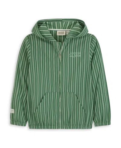 Scotch & Soda Big Boys Novelty Front Zip Jacket