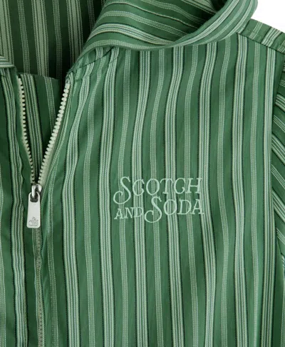 Scotch & Soda Big Boys Novelty Front Zip Jacket