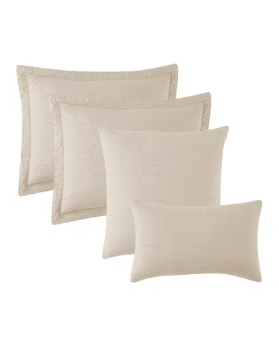 Nestl Ellipse Embossed 4-pc. Quilt Set, Twin/twin Xl