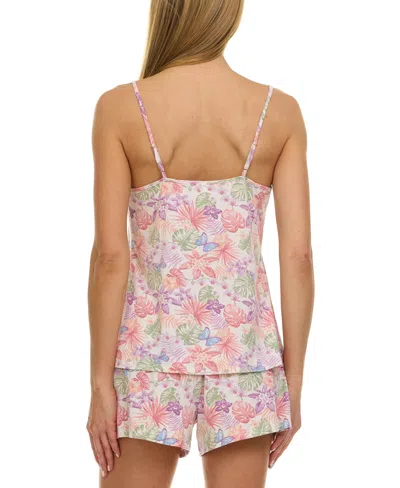 Flora By Flora Nikrooz Stacy 4-piece Pajama Set In Multi