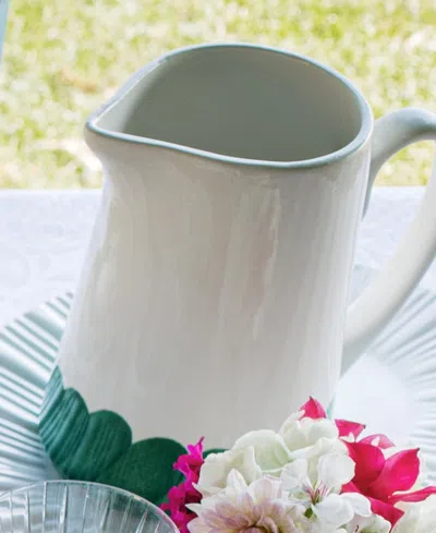 Vietri Lisbon Brushstroke Pitcher