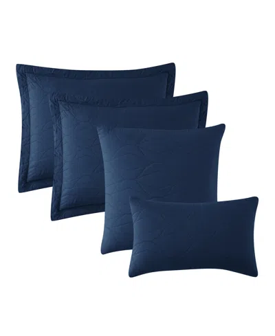 Nestl Ellipse Embossed 4-pc. Quilt Set, Twin/twin Xl