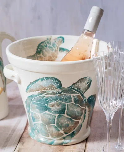 Vietri Tartaruga Ice Bucket