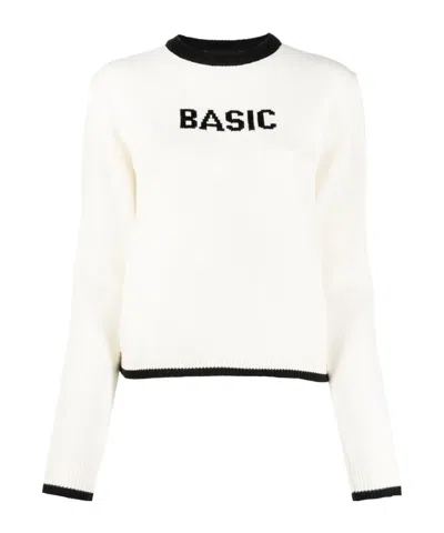 Gcds Basic Patterned-jacquard Jumper In Multi