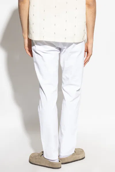 Rag & Bone Belt Loops Slacks In White