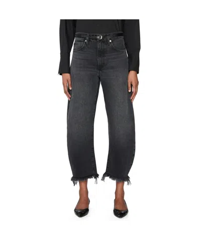 Frame The Bubble Crop High Rise Jeans In Limitless