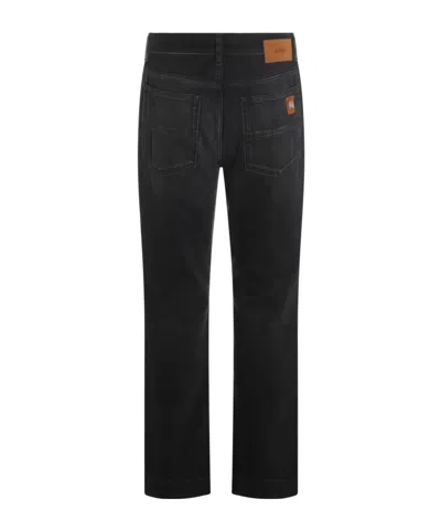 Amiri Straight Trousers With Five Pockets And Belt Loops