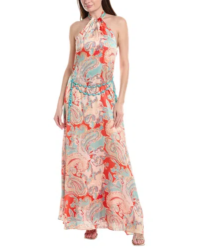 Amur Collie Halter Gown