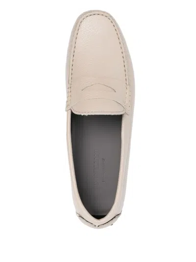 Corneliani Leather Loafers