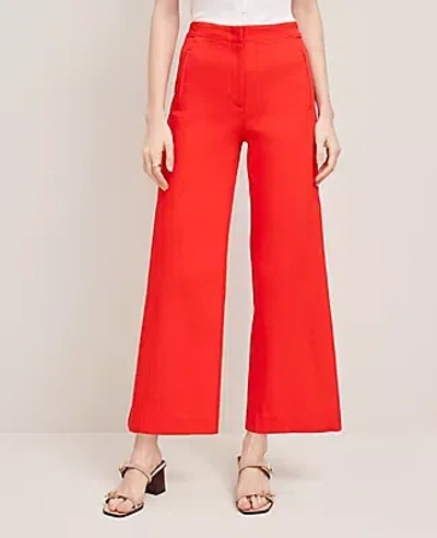 Ann Taylor The Tall Grace Straight Pant In White
