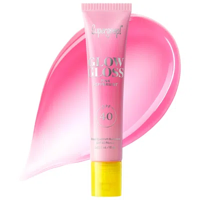 Supergoop Glow Gloss Spf 40 Lip Balm In Transparent