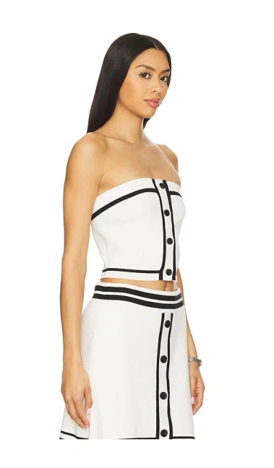 Central Park West Sienna Varsity Tube Top