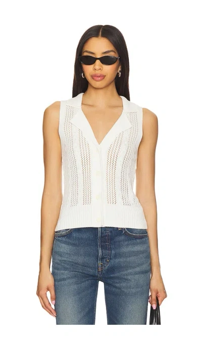 SIENNA SLEEVELESS CABLE VEST