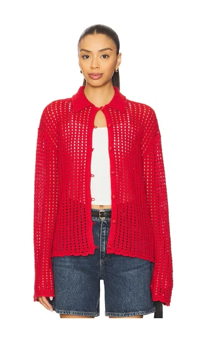 Rag & Bone Khloe Open Knit Cardigan