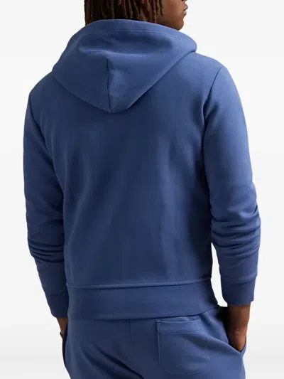 Polo Ralph Lauren Hoodie Man Ralph Lauren - Lsfzhoodm1-long Sleeve-sweatshirt - Blue