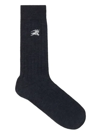 Burberry Embroidered-logo Socks