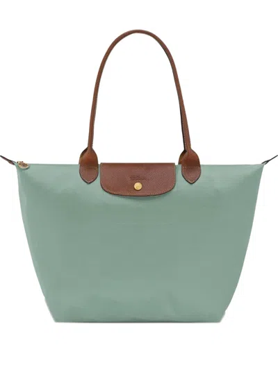 Longchamp Le Pliage M Shoulder Bag In Green