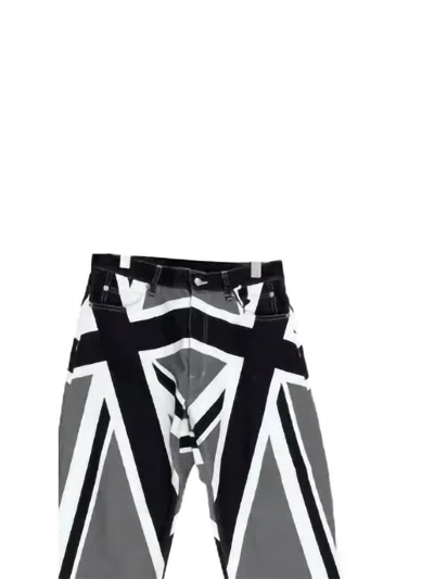 Takahiromiyashita The Soloist Union Jack "multi" Jeans In Multi