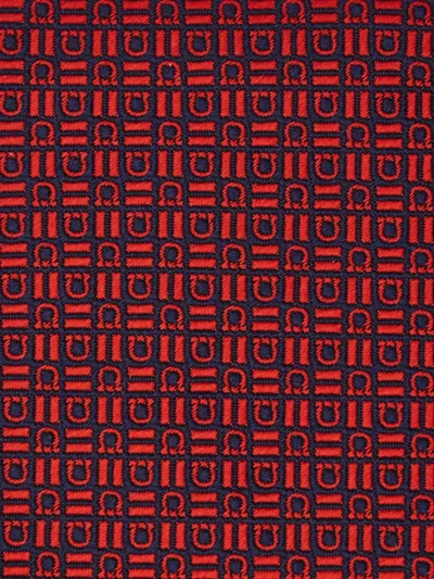 Ferragamo Silk Ties & Papillon In Burgundy