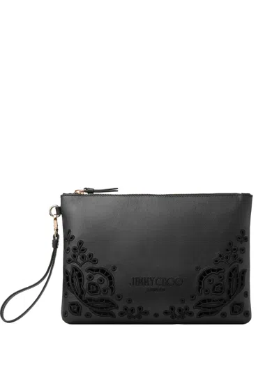 Jimmy Choo Zipped Flat Pouch