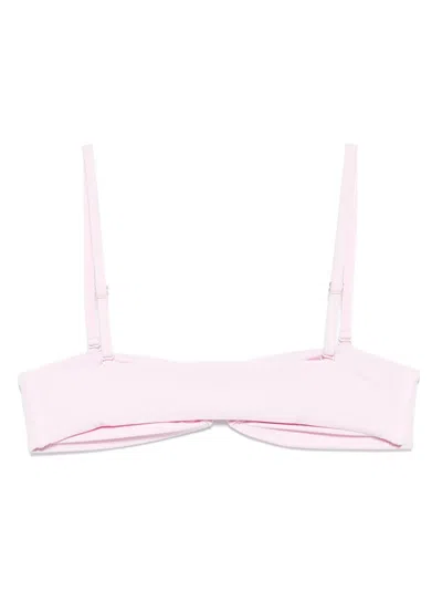 Christopher Esber Ruched Bandeau Bikini Top