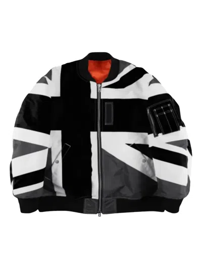 Takahiromiyashita The Soloist Union Jack "multi" Bomber Jacket