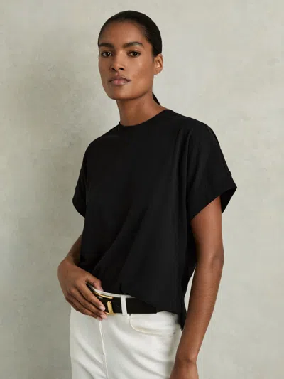 Reiss Womens Tereza Cotton-jersey Crew Neck T-shirt