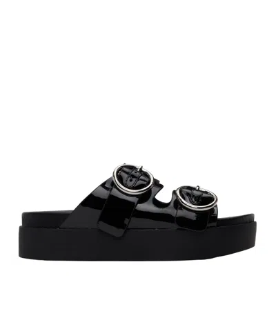 Rag & Bone Woman Sandals Black Size 8 Leather