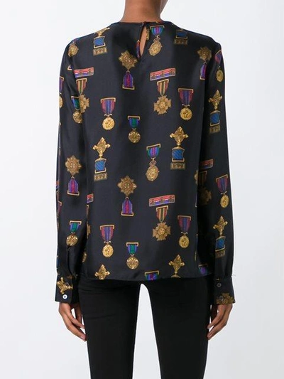 Shop P.a.r.o.s.h 'soldier' Blouse In Black