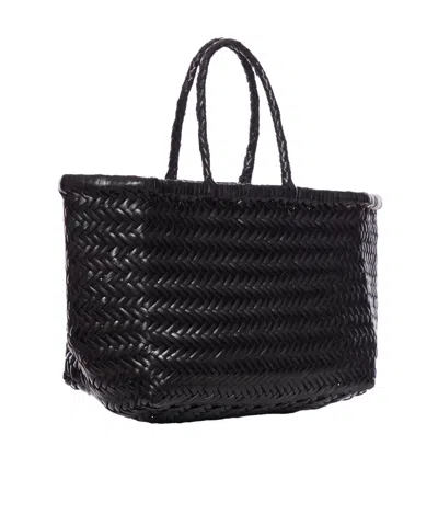 Dragon Diffusion Bamboo Triple Jump Design Basket Bag In Brown | ModeSens