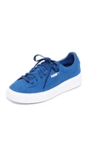 Puma Creeper Lace Up Sneakers In Bright Blue
