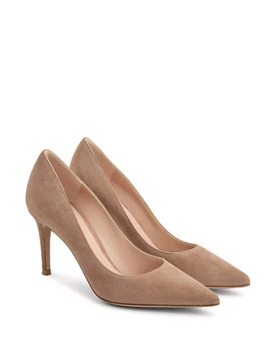 Gianvito Rossi Gianvito 85 Mm Heeled Shoes Beige