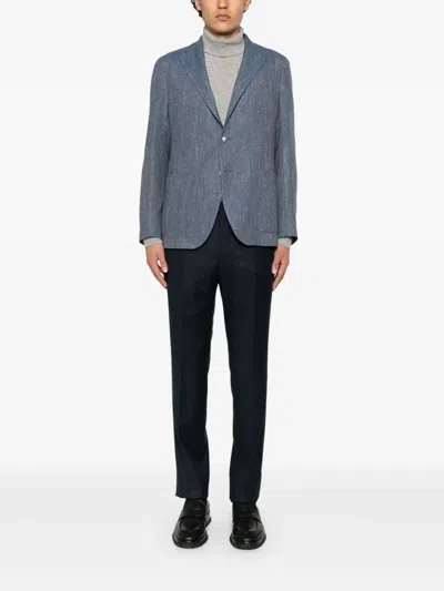 Tagliatore Long Sleeve Casual Jacket