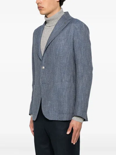 Tagliatore Long Sleeve Casual Jacket
