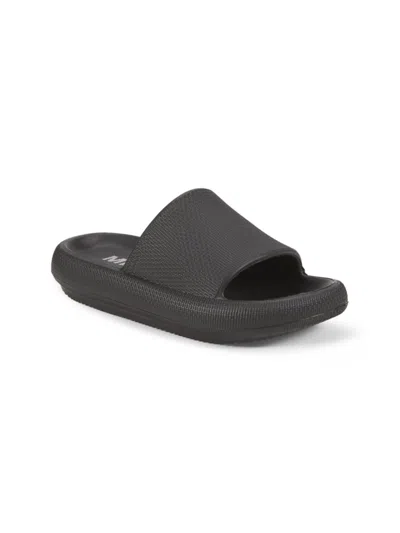 Mia Girl's Little Elexa Textured Platform Slides
