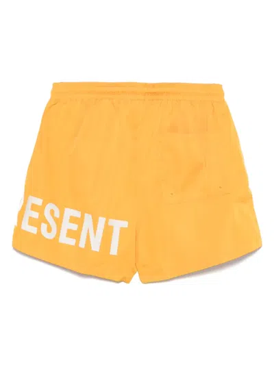 LOGO-PRINT SWIM SHORTS